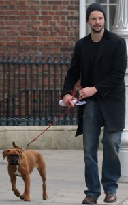 Photos-Watchmen-Star-Matthew-Goode-His-Boxer-Puppy-Dublin-Ireland